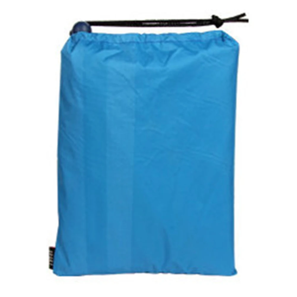 3 в 1 многофункциональный коврик для палатки Сверхлегкий плащ для мужчин и женщин рюкзак накидка Водонепроницаемый Открытый пончо Путешествия Кемпинг - Цвет: Небесно-голубой