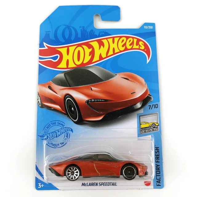 2021 Hot Wheels Cars NO.113-150 McLAREN SPEEDTAIL KIA STINGER HONDA PRELUDE 1/64 Metal Diecast Model Car Toys