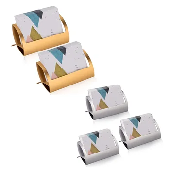 

Business Card Holder for Desk, Metal Aluminum Desktop Business Name Card Case Display Organizer Stand, Office and Tradeshows Tab
