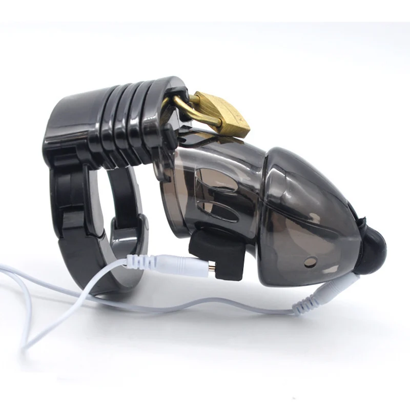 Electric Shock Male Chastity Cage Penis Rings Adult Sex Toys For Men Masturbators Electro Urethral Stimulator | Красота и здоровье