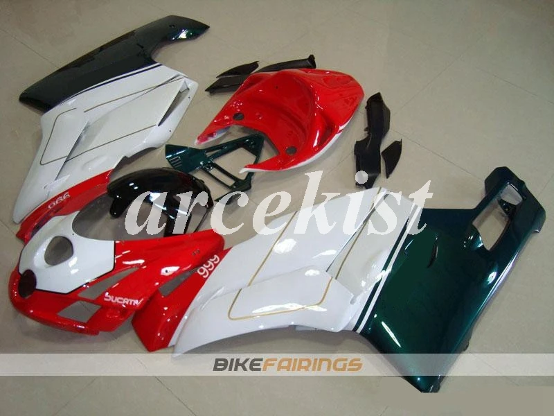 

New ABS Motorcycle Full Fairings kit fit for Ducati 749 999 2003 2004 03 04 749S 999S Body set Red Green white