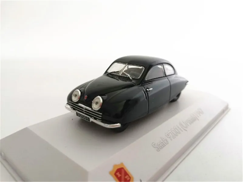 Saab 92001 Ursaab 1947 schwarz Modellauto 3898001 Atlas 1:43