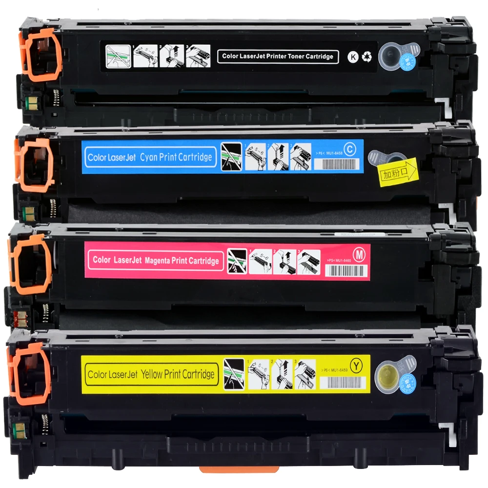 Новый совместимый hp 201A 201X CF400A CF401A CF402A CF403A тонер-картридж для HP Color LaserJet Pro M252dw M252dn