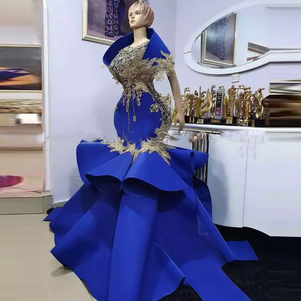 Blue Prom Dresses Black Girls Aso Ebi Black Evening Dress Royal Blue Gown Royal Aliexpress