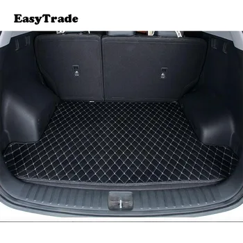 

Car Trunk Mats For Hyundai Kona 2018 2017 2019 Liner Carpet Guard Protector Goods Car Interior Accessories