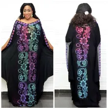 

2PCS/SET African Dresses for Women Dashiki Diamond African Clothes Bazin Broder Riche Sexy Slim Robe Evening Long Dress With