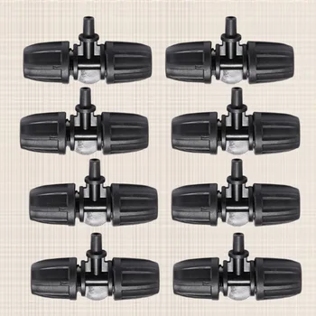 

25PCS Hose Nozzle 8/11 Size Plastic Unique Connector Drip Joint Spray Irrigation Joint