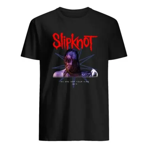 2019 новая мужская футболка SLIPKNOT. Мы не такие как вам 2019|Футболки| |