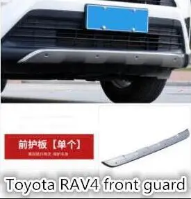 16-19 для Toyota RAV4 Передняя и задняя защитная накладка из нержавеющей стали RAV4 Передняя и задняя панели защитная пластина RAV4 бампер украшение - Цвет: Армейский зеленый