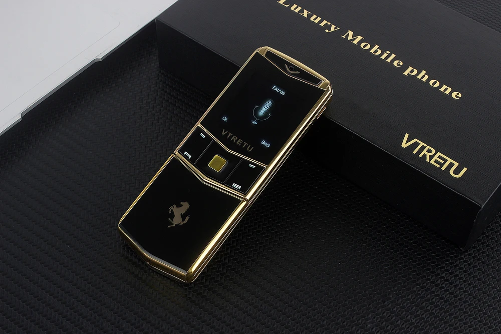 Роскошный Металлический ползунок для телефона с двумя sim-картами Bluetooth Dialer MP3 Вибрация мобильный телефон с камерой FM