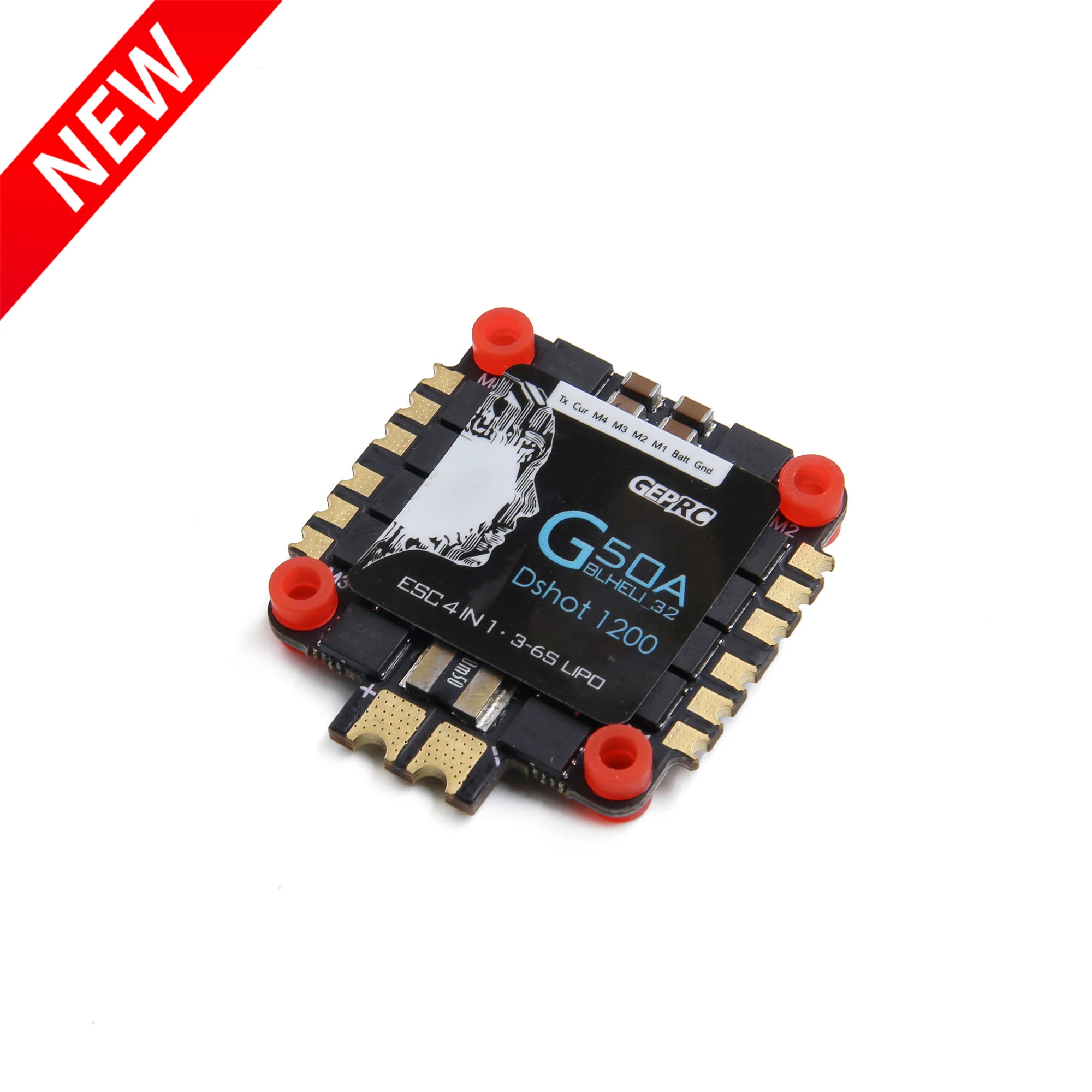 Новое поступление GEPRC GEP-BL32-G50A-4IN1-ESC 3-6S BLheli32 ESC DSHOT1200 для RC FPV; Дрон; гонки