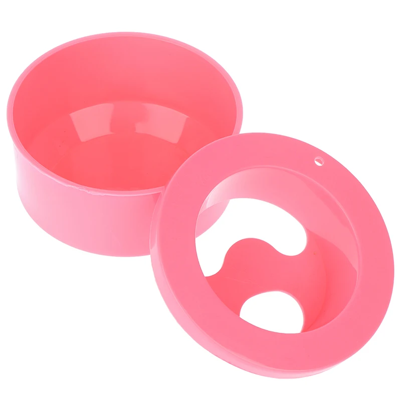

Plastic Thicken Nail Polish Remover Soaker Bowl Manicure Nail Art Gel Polish Remove Soak Tool Separate Fingers Soak Off Bowl