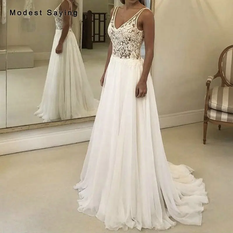 flowy ivory dress