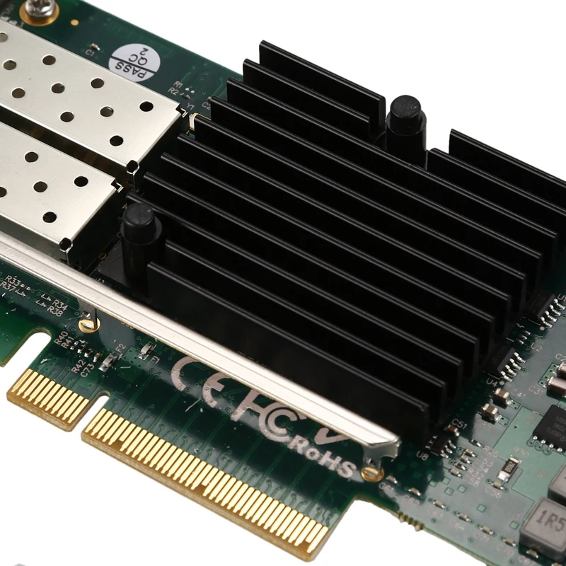 Сетевая карта для Intel E10G42BTDA 82599ES чип 10GbE Ethernet конвергентный сетевой адаптер, PCI-E X8 Dual SFP+ порт