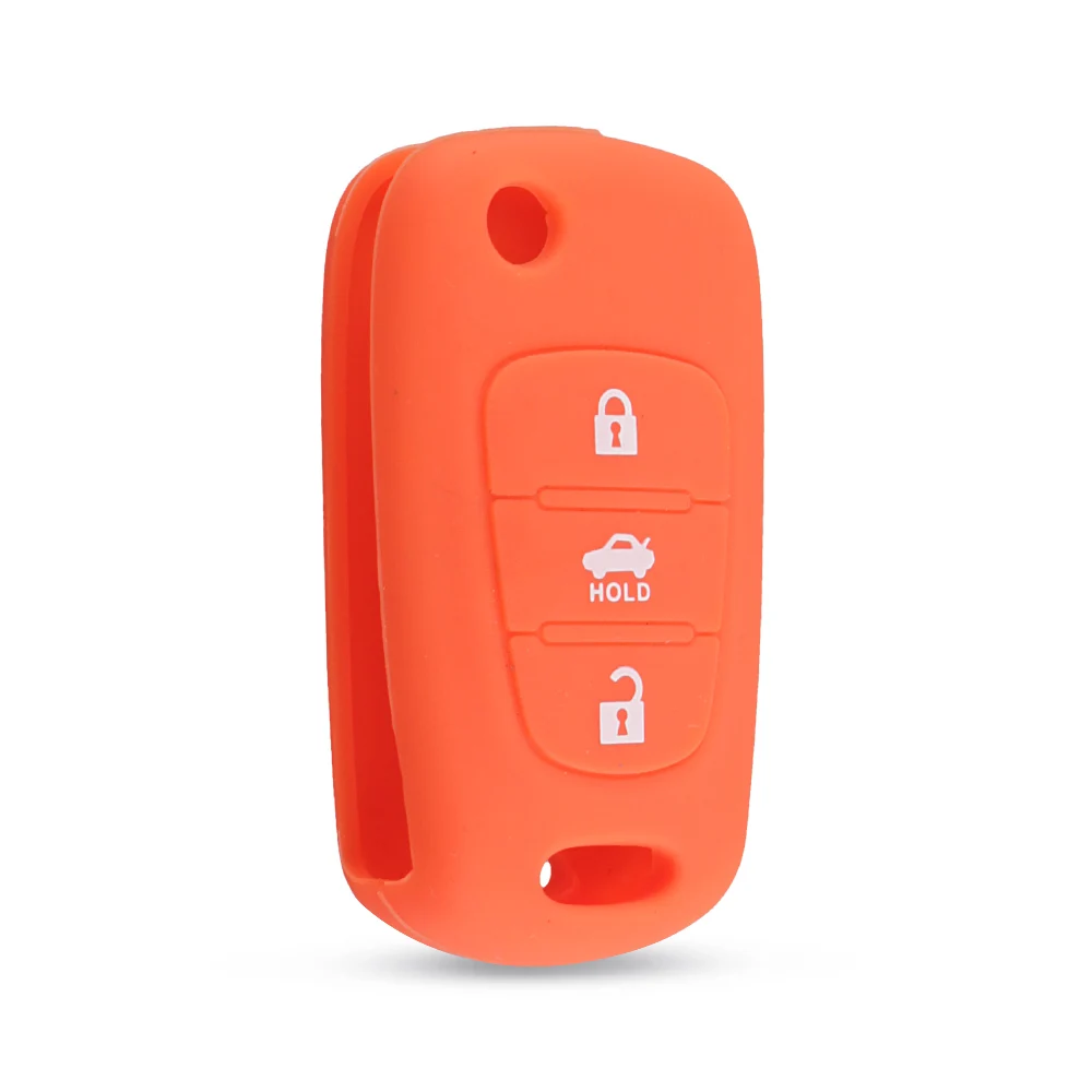 KEYYOU 30 шт. силиконовые дополнения для автомобиля чехол для ключей для hyundai i20 i30 i35 iX20 iX35 ix30 Solaris Verna для KIA K2 K5 Sportage Sorento
