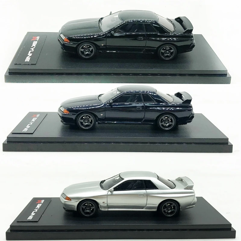 1:43 Масштаб металлическая модель автомобиля Рынок 43 Nissan разница Gt-r Gnp32 Япония Ares полимерная модель автомобиля