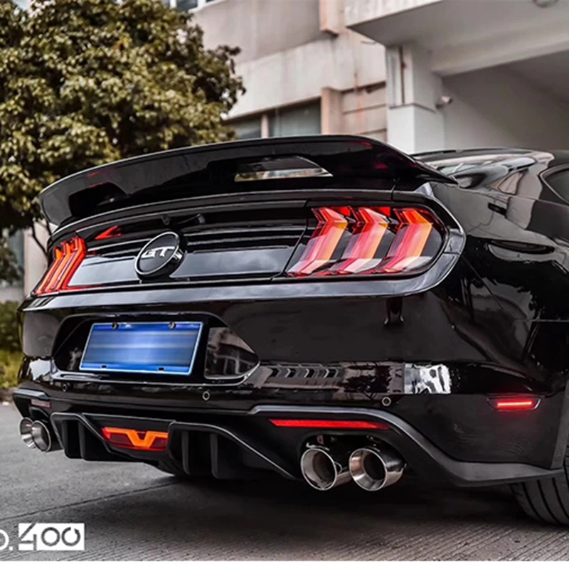 

for Ford Mustang GT500 spoiler 2015 2016 2017 2018 High hardness and quality ABS trunk wing spoiler
