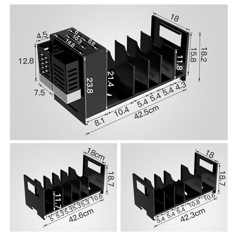 ELLEN Multifunction Kitchen Storage Cabinet Tableware Storage Combination Knives Holder Pot Holder EL606
