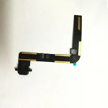 

50pcs/lot For ipad Air For ipad 5 Black and white Charging Port Dock Connector with Flex Cable repair parts