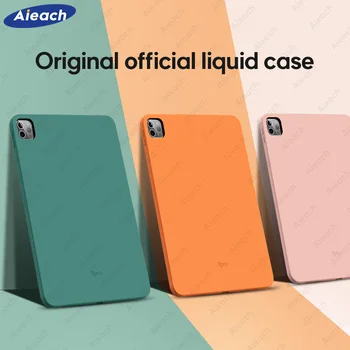 

Liquid Silicone Cover For iPad Pro 11 12.9 2020 10.5 Air 3 Mini 5 Case Shockproof Case For iPad 2019 7th 6th 5th Generation Case