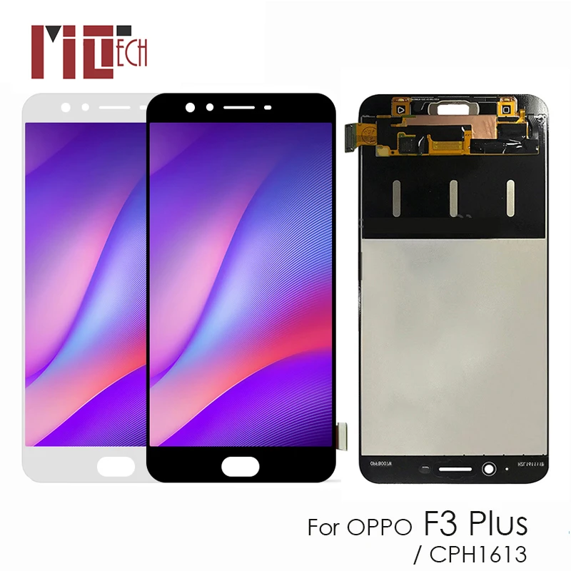 

Original 6.0'' LCD For Oppo F3 Plus CPH1613 LCD Display + Touch Screen Digitizer Assembly Replacement Parts