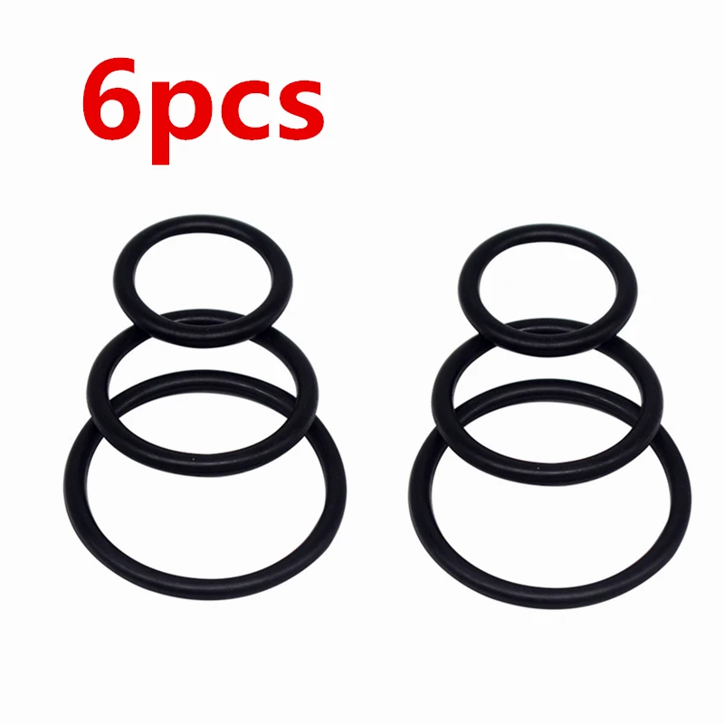 6pcs Penis Ring Set Stretchy Cock Sleeve For Erection Time Lasting Delay Ejaculation Dick Sex Toys Men Cockring | Красота и здоровье