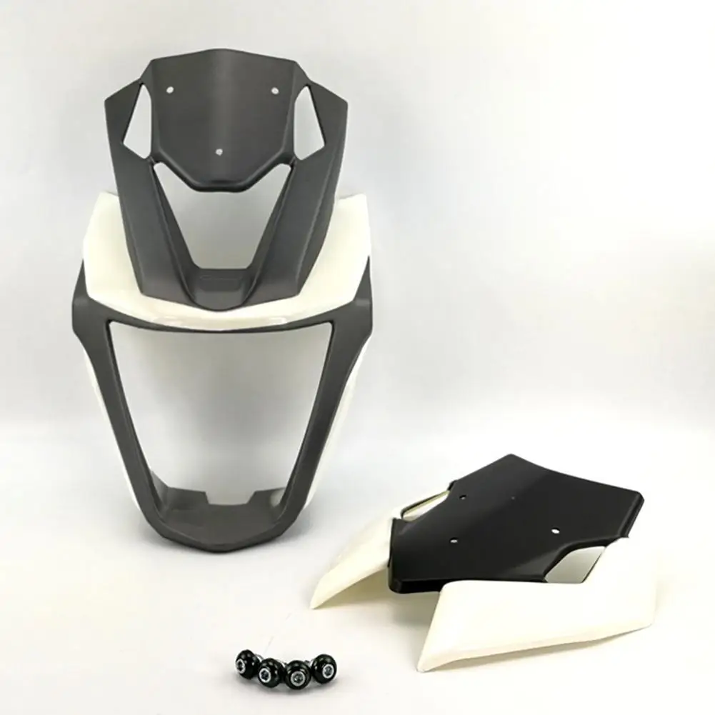 Kuulee мотоциклетные фары Крышка для Honda MSX125SF модифицированное лобовое стекло спереди украшения защита от ветра - Цвет: white