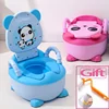 0-6 Years Old Children's Pot Soft Baby Potty Plastic Road Pot Infant Cute Baby Toilet Seat Boys And Girls Potty Trainer Seat WC 1
