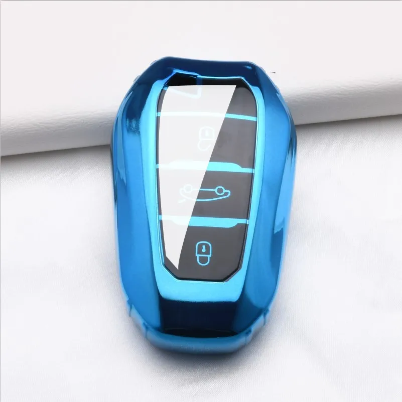 Чехол для ключей Citroen C4 Picasso чехол для ключей из ТПУ для Citroen C4 кактус C5 X7 C6 C4 Picasso Grand C4l DS3 DS4 DS5 DS6 чехол для ключей автомобиля