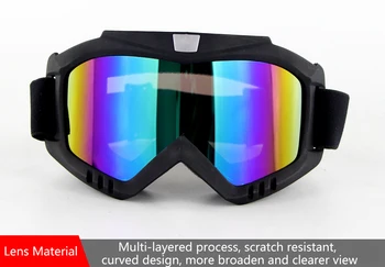 

Capacetes Para Moto Glasses Windproof For Cyclegear CG12 with Breathable Foam Mask Capacete Moto Lens Helmet Motorcycle Goggles