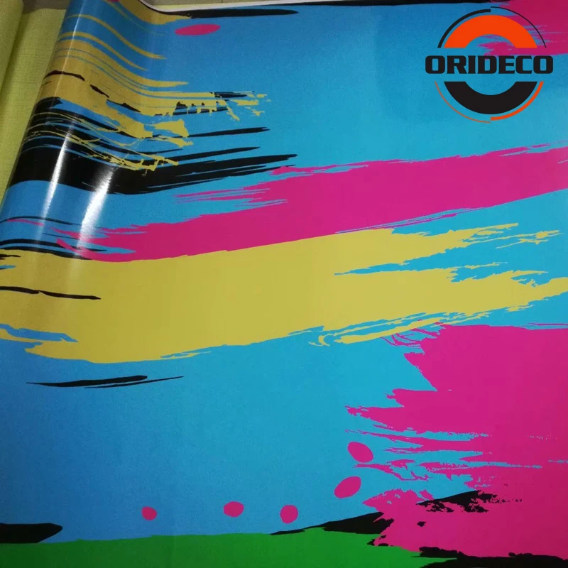 rainbow color sticker bomb vinyl sticker 6