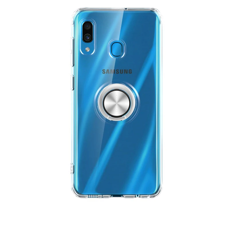 Для samsung Galaxy A10 A20 A30 A40 A50 A60 A70 A80 A20E M40 A30S A50S чехол Чехол прозрачный мягкий силиконовый чехол Чехол для мобильного телефона samsung чехол s - Цвет: Silver