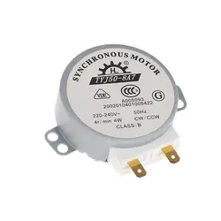 Поворотный стол синхронный двигатель для микроволновой печи AC 220-240V 4W швейная машина двигатель переменного тока