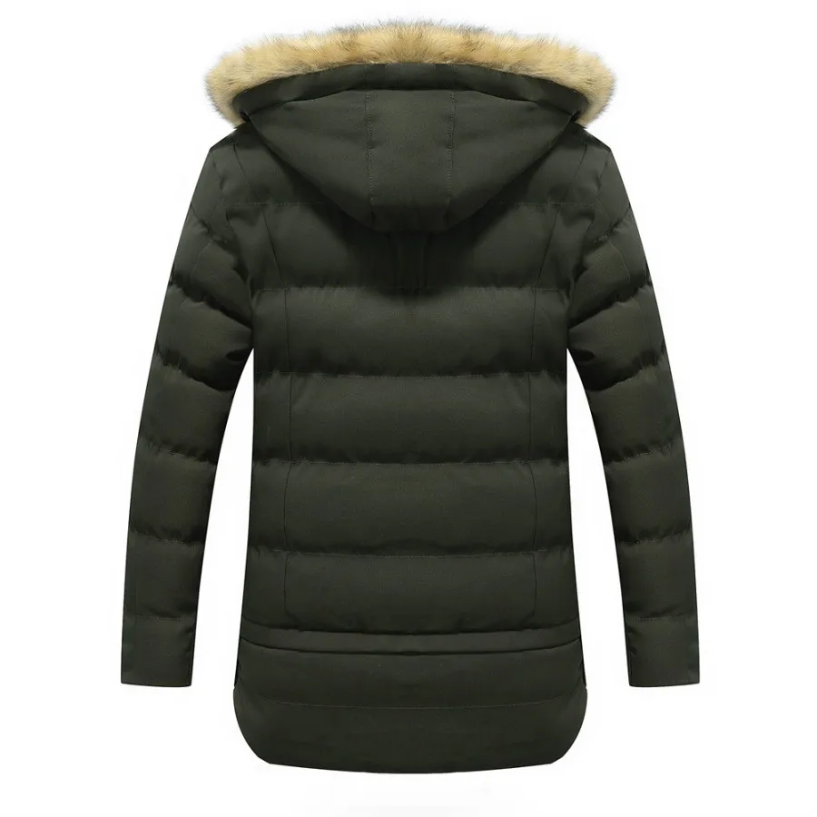 Новое поступление, мужские модные куртки, размеры L-3XL, с капюшоном, отстегивающиеся, мужские теплые куртки, подходят для зимы, мужские куртки