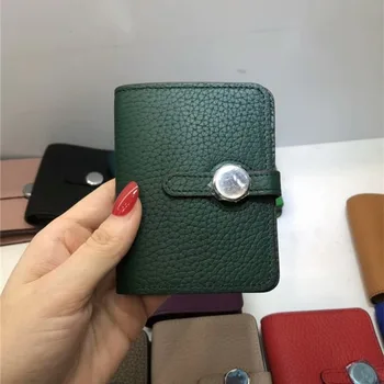 

Ladies Fashion Business Card Holder Zipper Card Holder Business Card Holder Leather Travel Wallet Credit Card Wallet