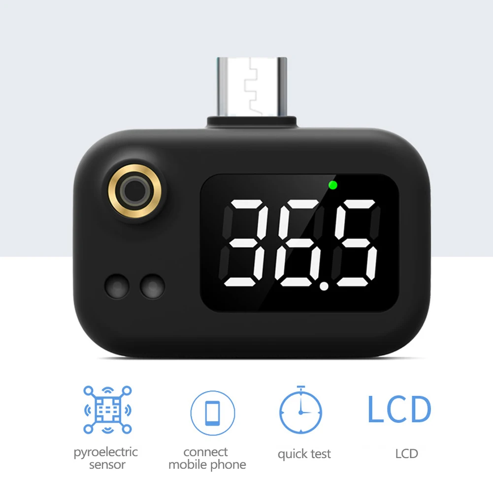 Термометр USB мини мобильный телефонный термометр инфракрасный для измерения