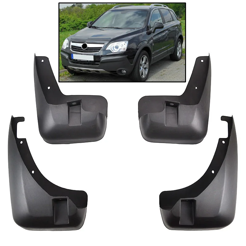 

4x For Opel Vauxhall Antara Daewoo Winstorm Chevrolet Holden Captiva 5 MaXX Sport Front Rear Mudflaps Mud Flaps Splash Guards