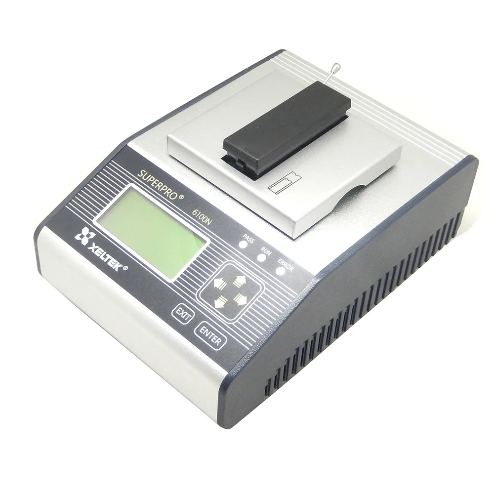 Универсальный программатор SuperPro 6100N XELTEK + 28 адаптеров с экстрактором микросхем
