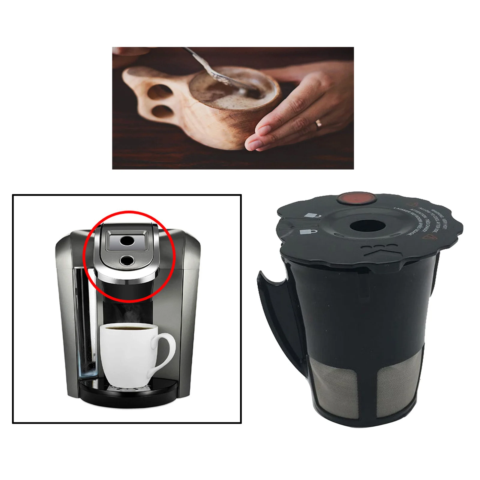 Universal Reusable K Cups For Keurig 2 