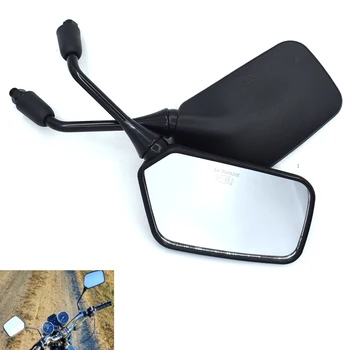 

Universal motorcycle rearview mirror 10mm motorcycle side mirror black FOR Honda CB400 CB500F CB500X CB599 CB600/F CB650F CB1000