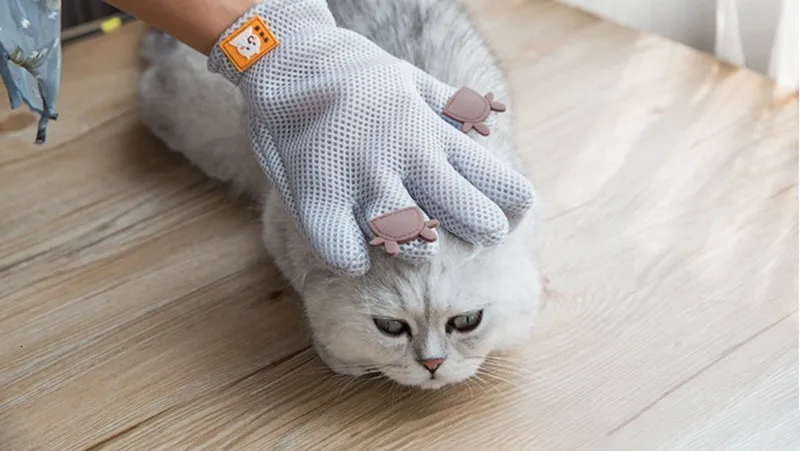 Benepaw; очаровательные дышащие Уход за лошадьми перчатки "Кошка" без запаха 3 цвета кошачья шерсть перчатки массажа Аксессуары для кошек зеленый/серый/розовый