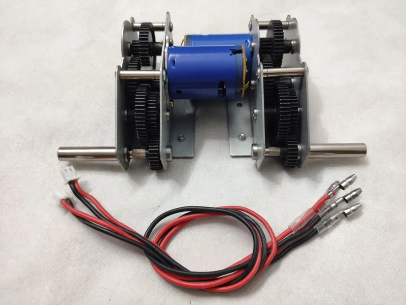 Red/blue Motor Steel Gear Drive Gearbox Motor Set Spare