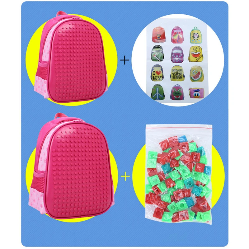 Мультфильм DIY головоломки школьные сумки для девочек мальчиков подарок на день