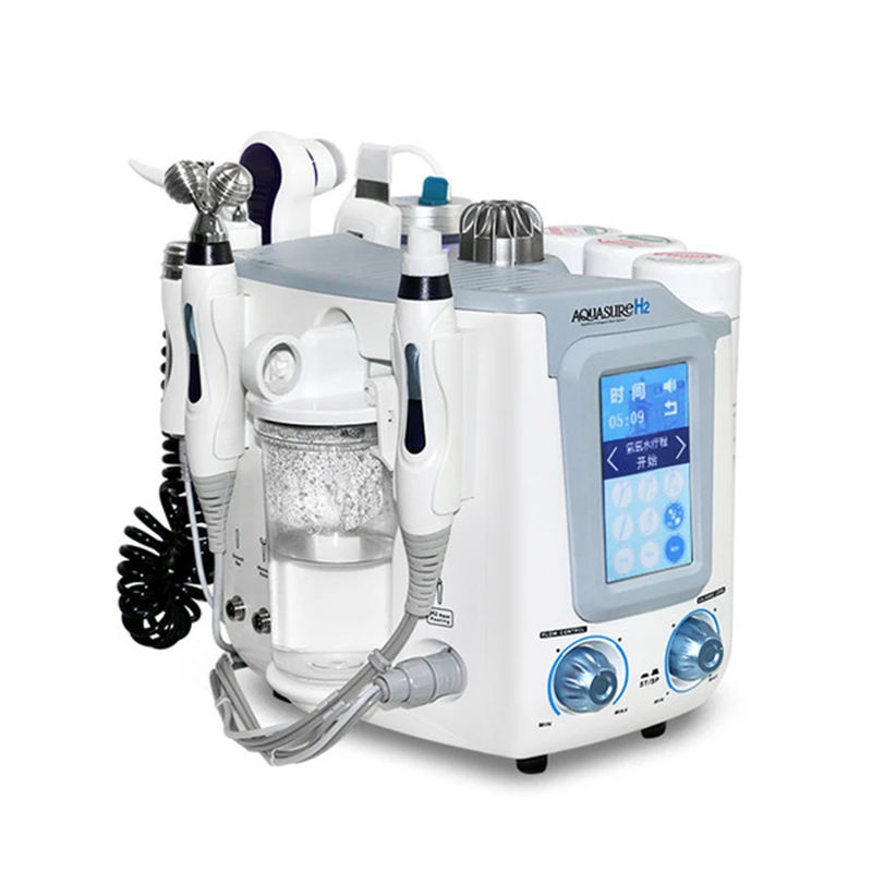korean beauty AquaSure H2 +Aqua Facial H2O2 Aqua Peeling Skin Comprehensive Management Instrument rf skin tightening