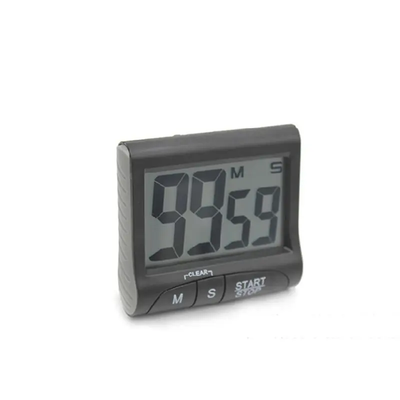 

Kitchen Timer 99min 59s Loud Alarm Large LCD Back Stand for Cooking Sleeping