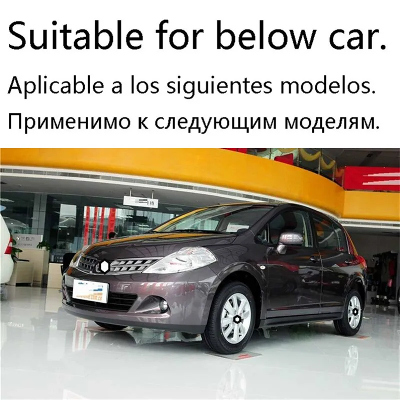 Аксессуары для указателей поворота Neblineros Para, автомобильные наружные огни, светодиодные фары Drl для автомобиля 08 09 10 11 12 13 14 для Nissan Tiida