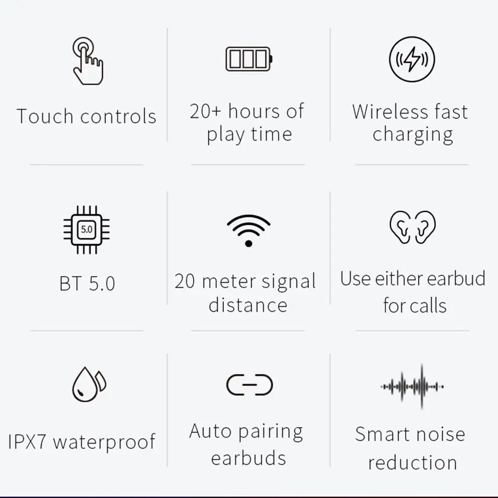 Retekess TT105 5pcs 2.4GHz wireless receiver for