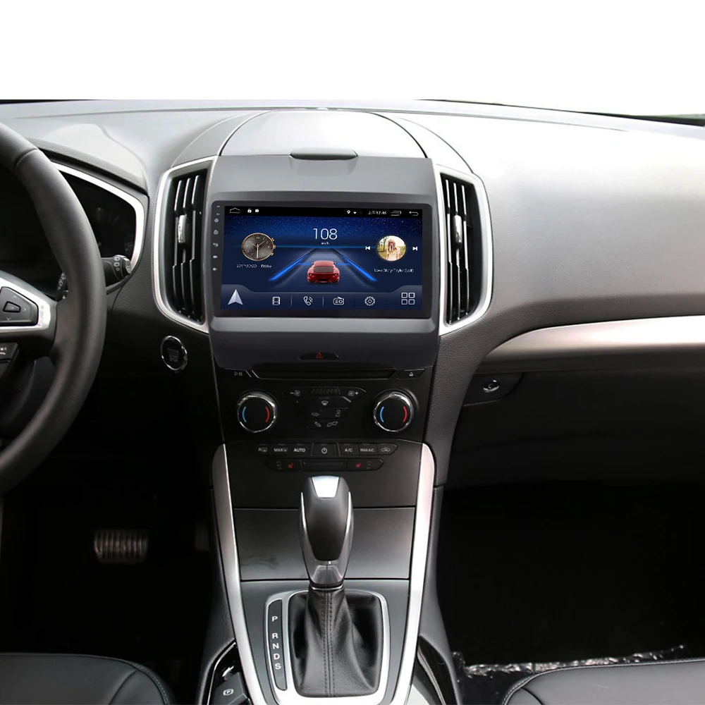 4G Lte Android 9,0 Автомобильный мультимедийный навигатор gps dvd-плеер для Ford Edge- лет ips экран радио