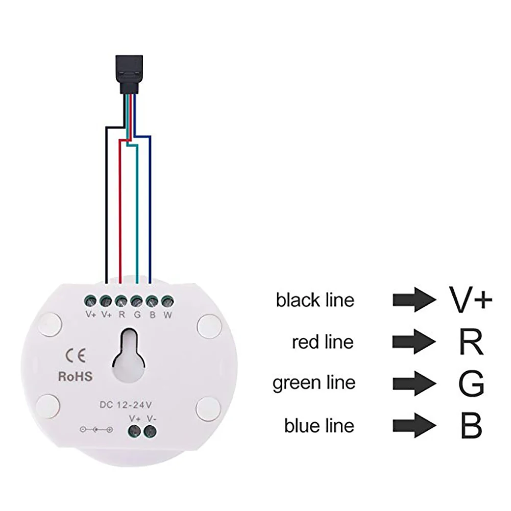 DC12-24V RGB RGBW UFO Bluetooth 16 миллионов цветов IOS Android СВЕТОДИОДНЫЙ Контролер Функция синхронизации группа управление музыкальным режимом