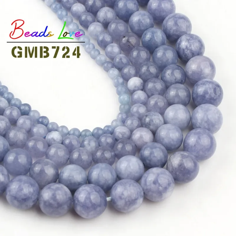 6mm Natural Stone Seed Spacer Loose Beads for Jewelry Making 15‘’ Wholesale